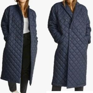 Rebecca Minkoff Quilted Navy Jacket